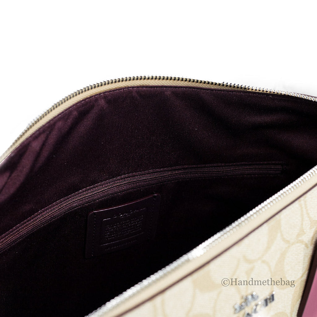 Coach Gallery Signature Tote Shoulder Bag