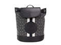 Coach Dempsey Black Smoke Signature Jacquard Canvas Patch Backpack