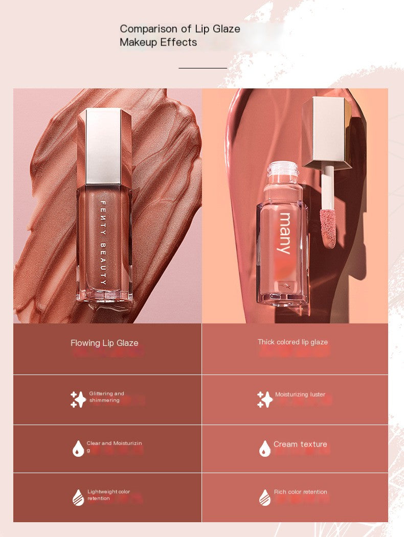 Fenty Beauty Glossy Lip Stain in Stardust Cookie 2023