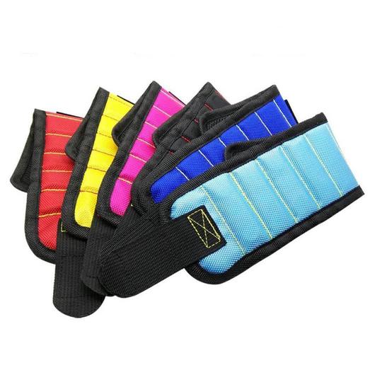 Powerful Magnetic Wristband for Tools and Accessories