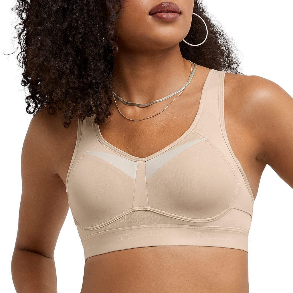 Champion Womens Motion Control Underwire Sports Bra Bra -paris nude 42B