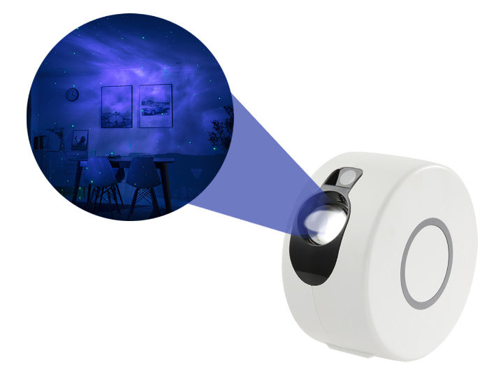 Galaxy Starry Sky Rotating Projector with LED Laser