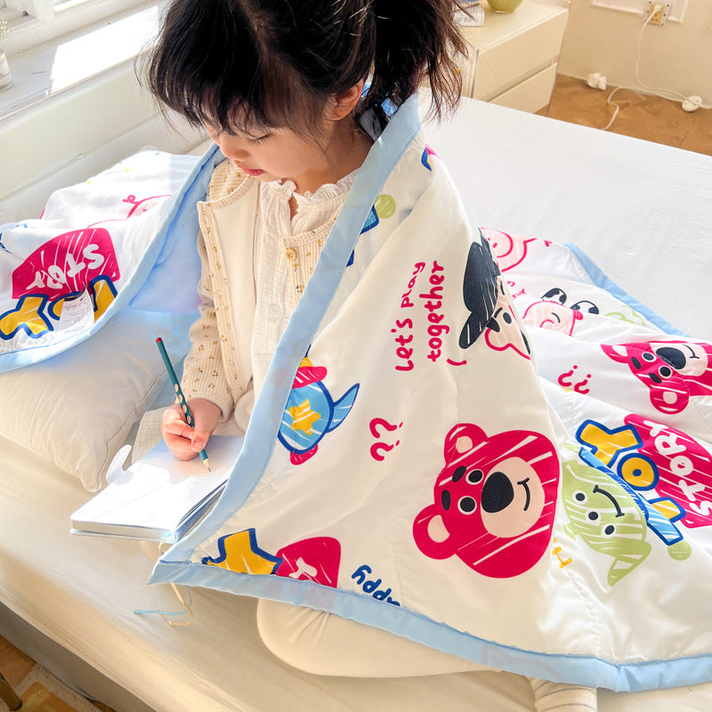 Disney Cartoon Kids Summer Blanket for Infants