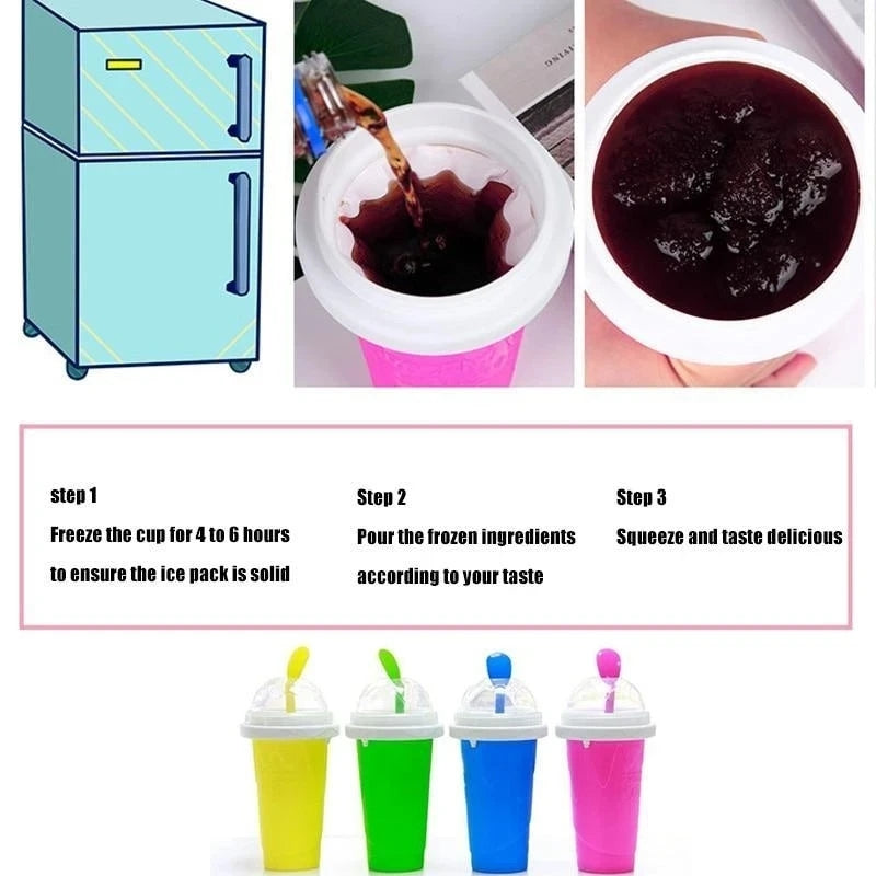 DIY Ice Cream Magic Cup for Quick Freezing