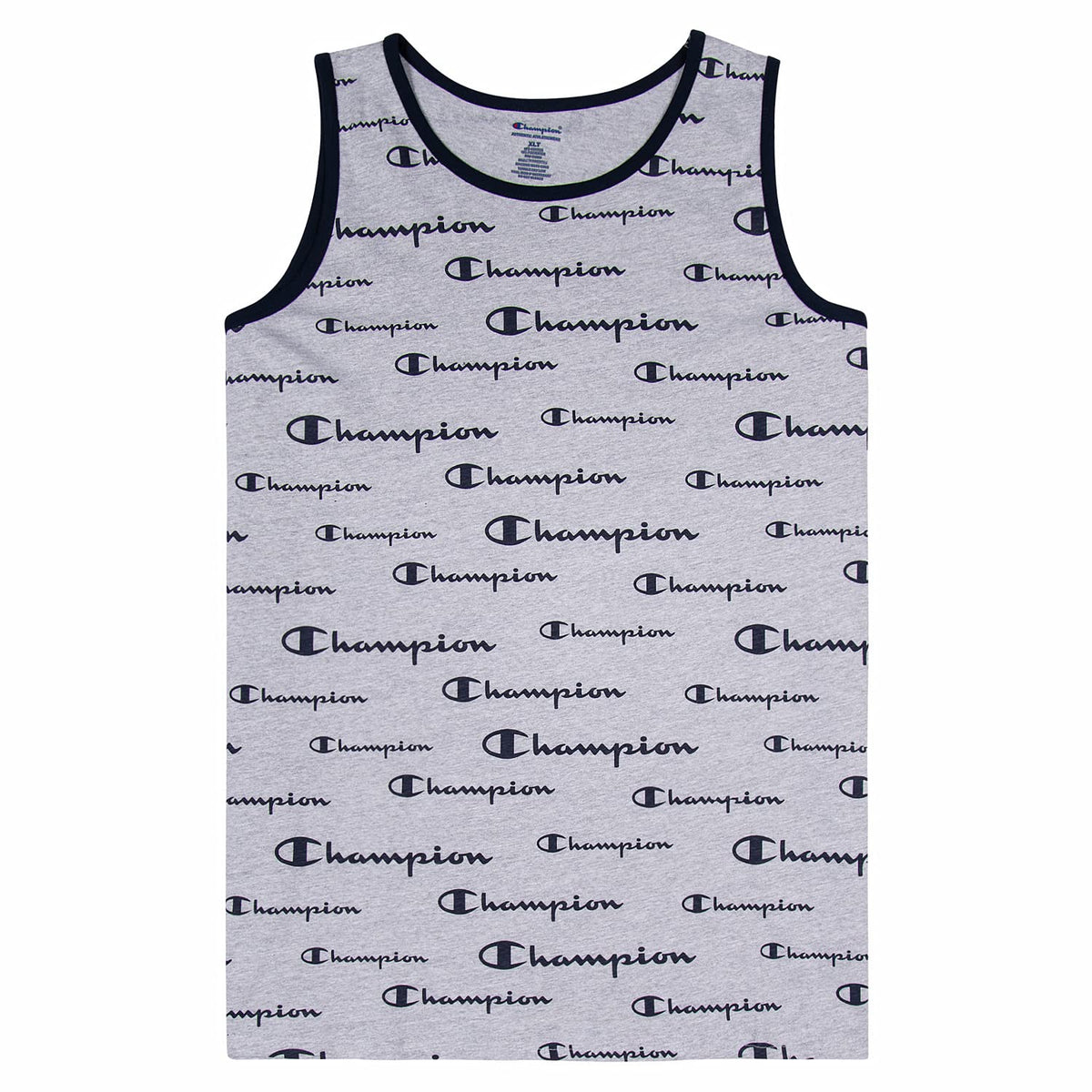 Champion Big and Tall Tank Tops for Men – Big and Tall Mens Sleeveless Shirts Grey White