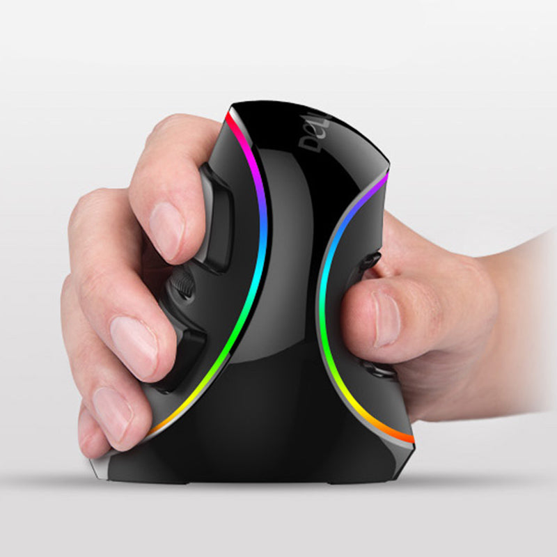 M618 Plus Vertical Mouse with Colorful Design