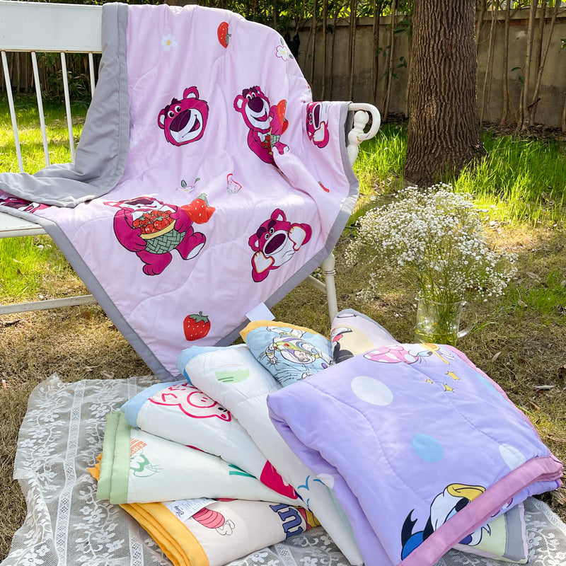 Disney Cartoon Kids Summer Blanket for Infants