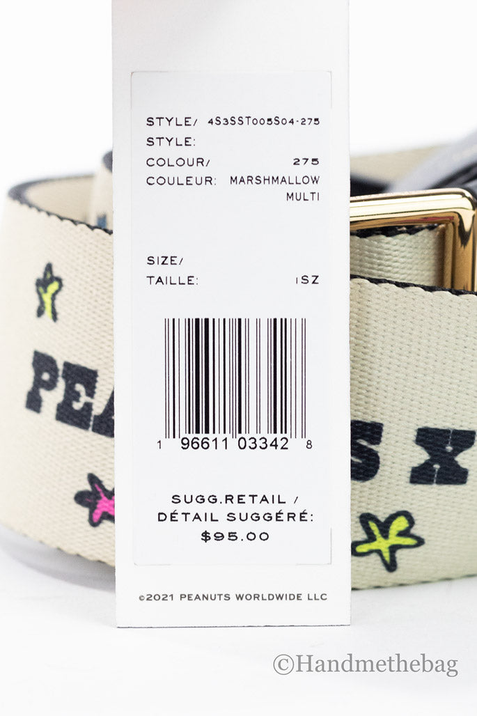 Marc Jacobs X Peanuts Adjustable Crossbody Strap