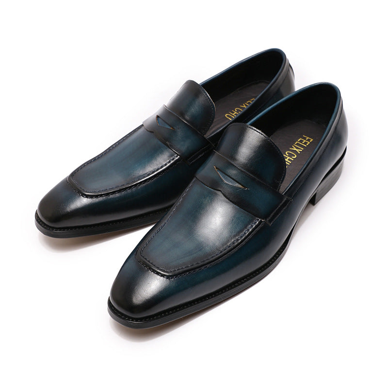 Handmade High-End Cowhide Men's Business Shoes