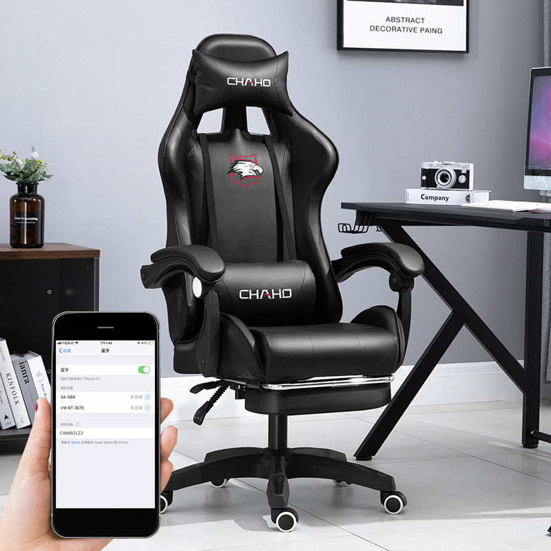 Ergonomic Gaming Office Chair with Adjustable Recline