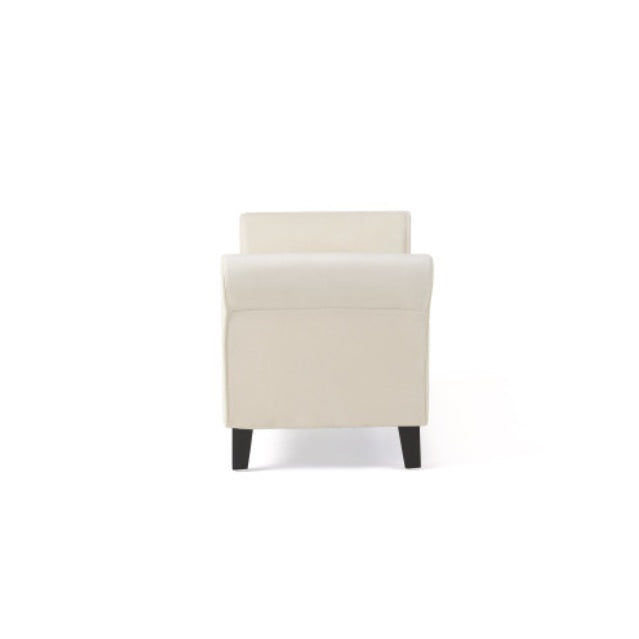 HAYES ARMED STORAGE BENCH