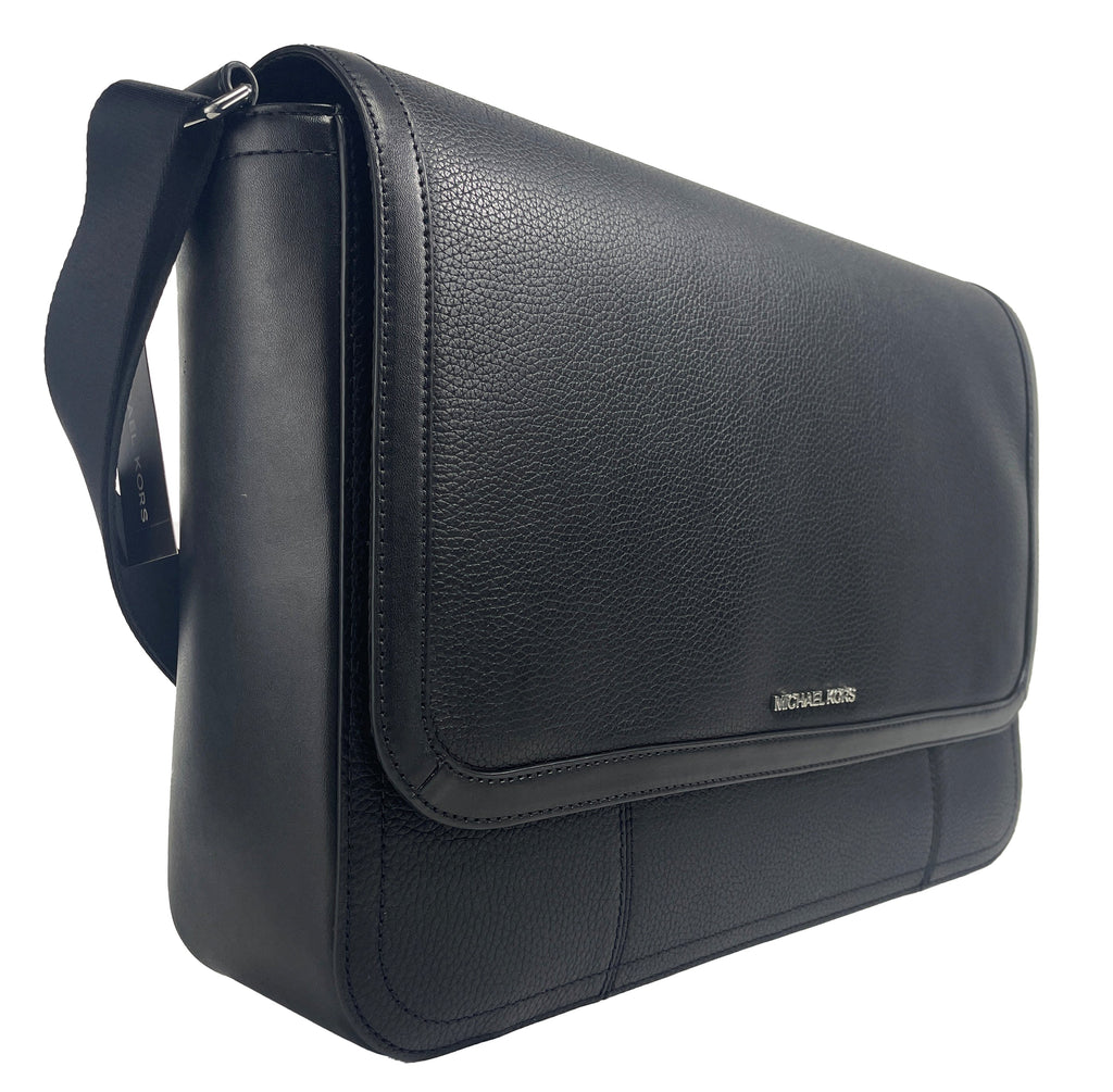 Michael Kors Cooper Leather Messenger Crossbody Bag