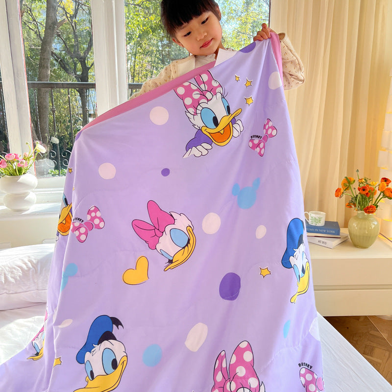 Disney Cartoon Kids Summer Blanket for Infants