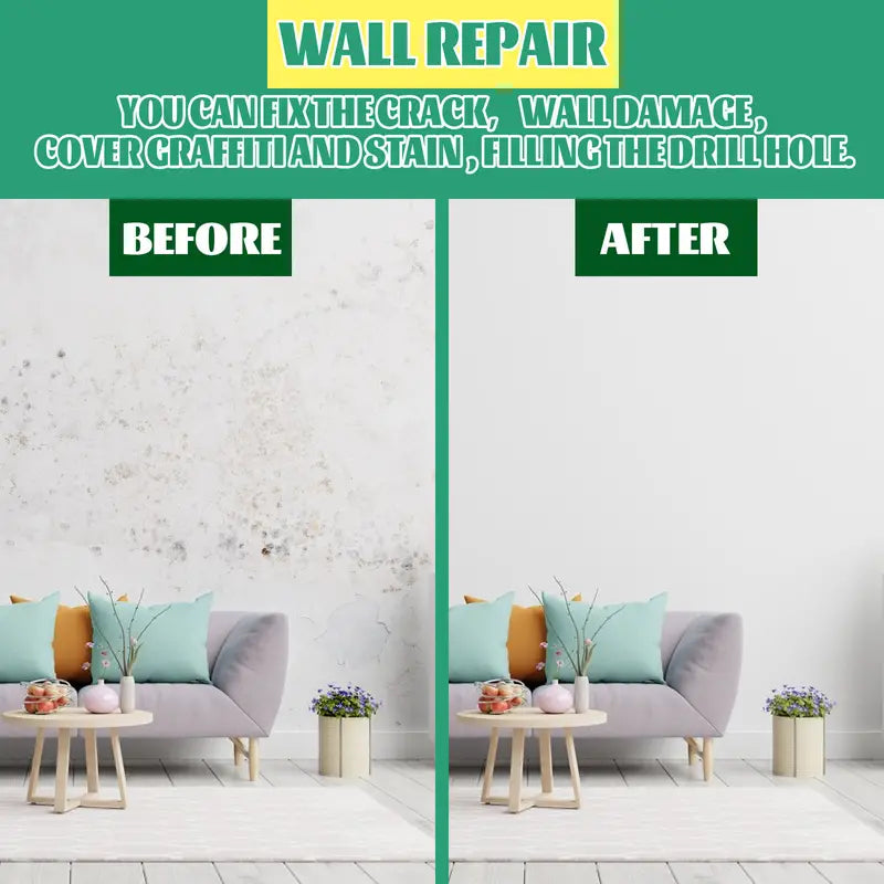 Wall Repair Paste for Cracks and Nail Holes, Waterproof
