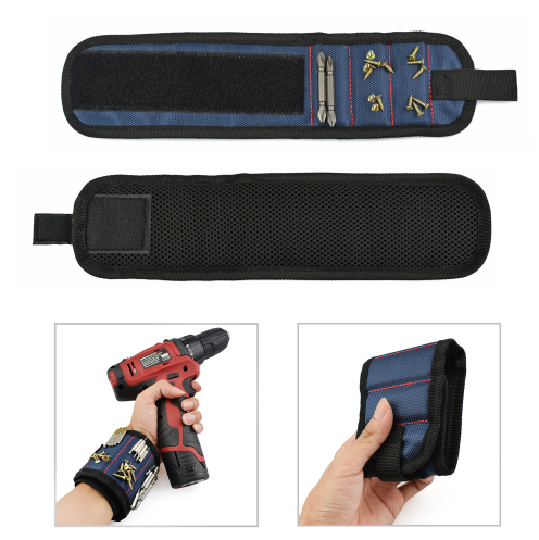 Powerful Magnetic Wristband for Tools and Accessories
