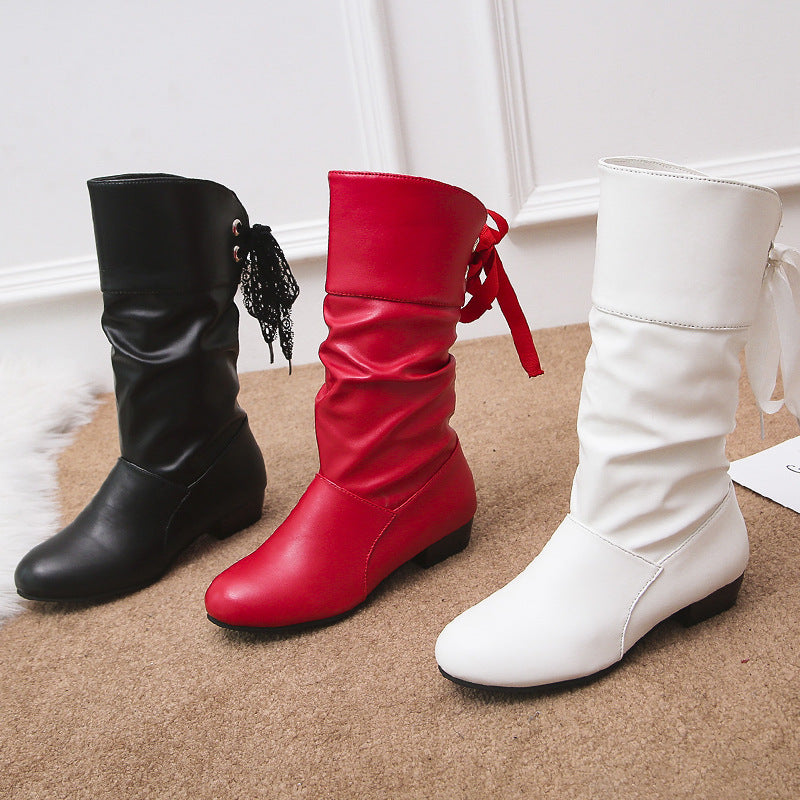 New Low-Heeled Boots for Autumn and Winter
